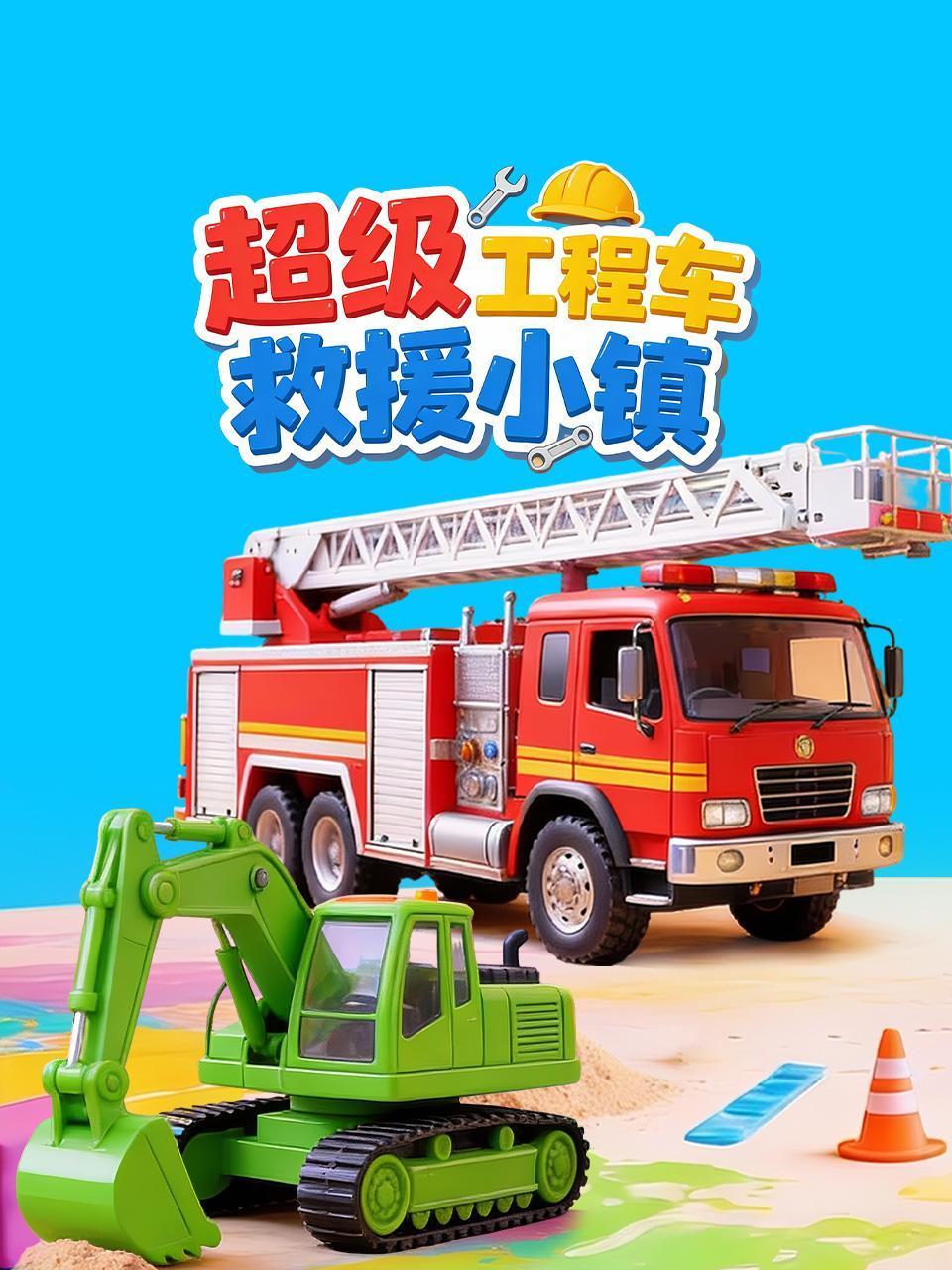超级工程车救援小镇
