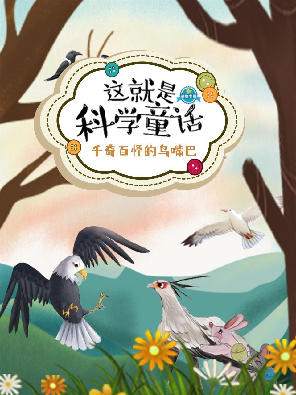 这就是科学童话千奇百怪的鸟嘴巴封面图